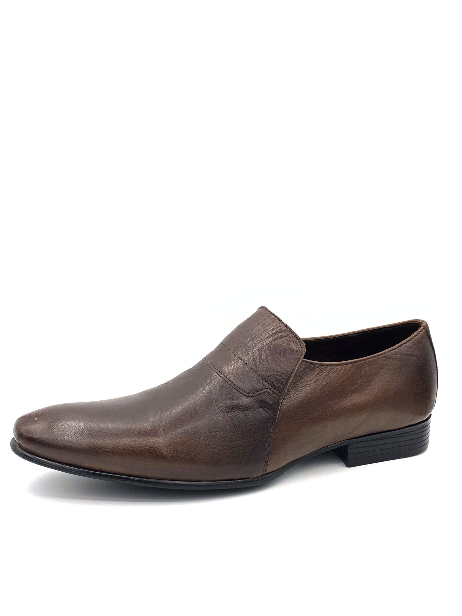 Shuaat men's oxford classic, formal shoes, brown - ZONA ZERO